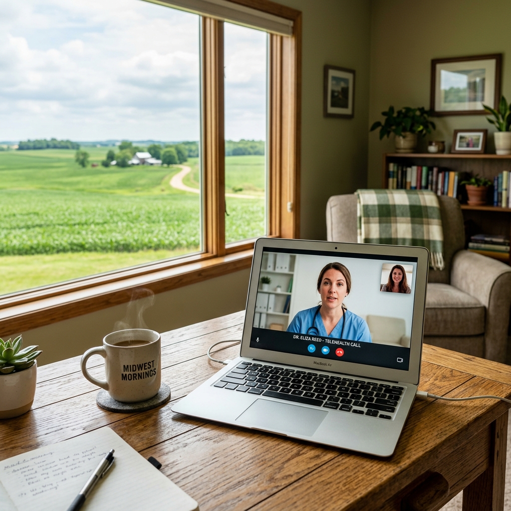 How Telehealth Works for Rural Patients in Illinois, Indiana, and Wisconsin
